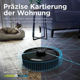 Shark Matrix Plus 2-in-1 Schwarz RV2620WDEU