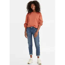 Levi's Mid Rise Boyfriend Jeans, Lapis Gem, Mittel, 25W 27L