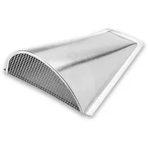 Grömo Dachlüfter Grömo Ochsenauge, halbrund, 206x160x90mm [LxBxH], Zink