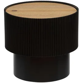 Atmosphera - Couchtisch mit Stauraum, schwarz - 38,5 x 35 cm