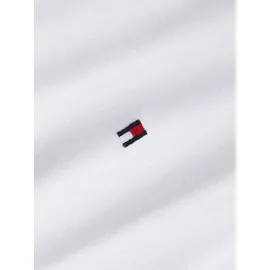 Tommy Hilfiger Hoodie TOMMY HILFIGER "ESSENTIAL FLEECE HOODY", Herren, Gr. 3XL, weiß, Sweatware, Obermaterial: 60% Baumwolle, 40% Polyester, Sweatshirts Hoodie