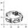 Ostsee-Schmuck Fingerring OSTSEE-SCHMUCK "Ostsee-Schmuck Ring Fisch Ring Fisch" Gr. 52, silber, Fingerringe, Damen, 52 (16,6), Silber 925 (Sterlingsilber), Fingerring