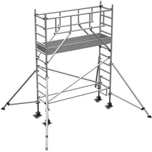 ZARGES Multitower S-PLUS 1T - Fahrgerüst Ausleger Arbeitshöhe 4.45 m 2.45 m + Plattform 0.60 m x 1.80 m