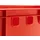 Buri Fleischkiste E2 60 x 40 x 20 cm 5-tlg. rot