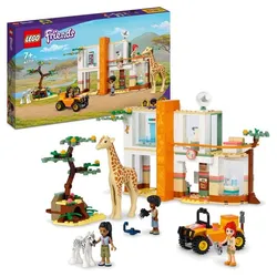 LEGO Friends 41717 Mias Tierrettungsmission Spielzeug-Set mit Tierfiguren