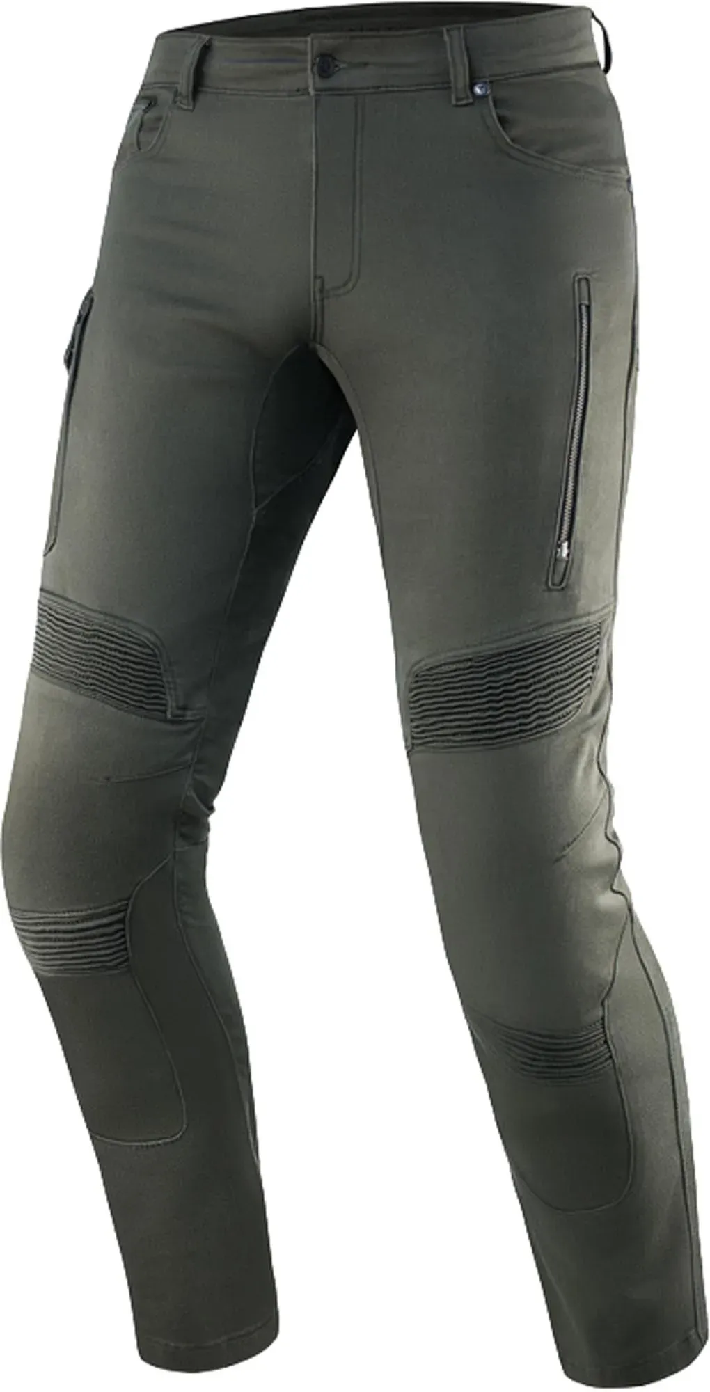 Rebelhorn Vandal Twill Motorrad Jeans, grün, Größe 34 40 für Männer