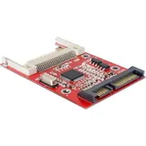 DeLock Seriell Adapter [1x CompactFlash - 1x SATA] Rot