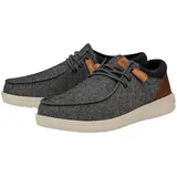 HEYDUDE Hey Dude Wally Grip Wool Bootsschuhe - Charcoal - EU