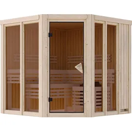 Karibu Hanen inkl. 9 kW Ofen + int. Steuerung