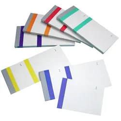 ELVE Bon-Block, blau, Maße: (B)135 x (H)60 mm