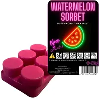 WonderWax Duftwachs WonderWax® Neon Duftriegel 6 x Duftwachs Kreise (Wassermelonensorbet), Duftrichtung: Wassermelonensorbet