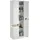Tectake Brandon Aktenschrank 60 x 40 x 180,5 cm grau