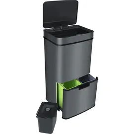 Ribelli Mülltrennsystem 72 l Grau