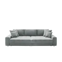 bobb Big Sofa  Arissa de Luxe , grau , Maße (cm): B: 292 H: 84 T: 120.0