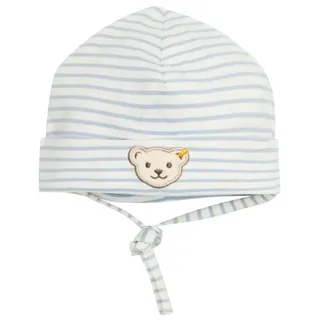 Steiff Strickmütze Mütze GOTS Baby Wellness ohne Bommel weiß 37