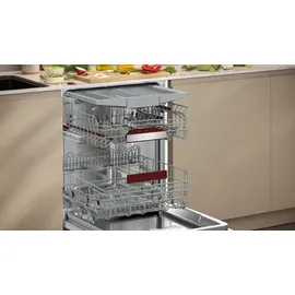 Neff N50 S145ECS15E Einbau-Geschirrspüler (teilintegrierbar, 598 mm breit, Edelstahl)
