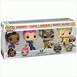Funko Overwatch - Sombra/Zarya/Junkrat/Mercy 9 cm (4er Set)