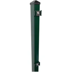 Fa-Bausysteme Zaunpfosten Moosgrün Klemmplättchen Höhe: 830 mm