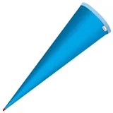 ROTH Schultüte 70cm rund Basteltüte pazifikblau