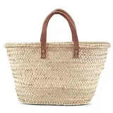 espadrij l'orginale Espadrij L'ORIGINALE Tasche Palmbasket short handle 960 nature | S