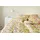 ELEGANTE Bettgarnitur Floral Weiß 135 x 200 cm + 80 x 80 cm