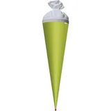 ROTH Bastelschultüte maigrün 70 cm, Filzverschluss