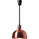 Royal Catering Wärmelampe kupfern 29 x 29 x 29 cm höhenverstellbar - Wärmelampen