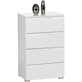 Die Möbelfundgrube Kommode 50 x 80 x 40 cm Weiß