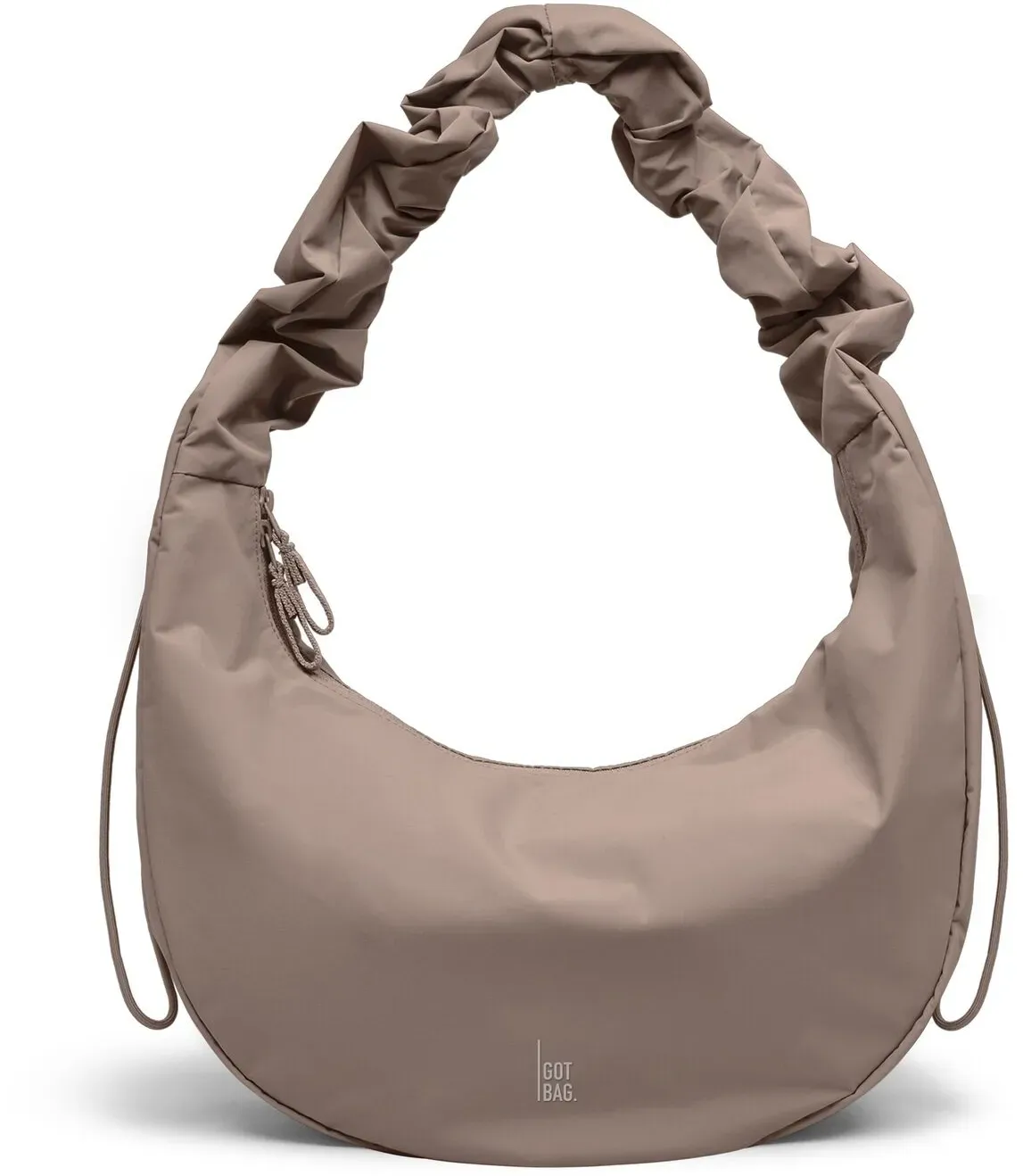 GOT BAG Umhängetasche MOON BAG RUFFLE MONOCHROME oyster