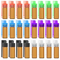 Gewürzpulver Dosierer, 24 Stück Gewürzpulver Werkzeug Set mit Löffel, 6ml Auslaufsichere Mini Aufbewahrungsflasche für Salz, Pfeffer, Gewürze, Pulver Portionierer Set für Camping, Küche, Reisen