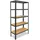 shelfplaza HOME 155x50x30 cm Schwerlastregal anthrazit mit 5 Böden und 175 kg Traglast pro Boden