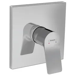 Unterputz-Brausemischer Hansgrohe Vivenis, Rosette 156 x 156 mm, chrom - 75615000