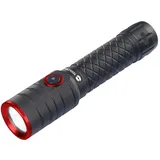 TOOLCRAFT Taschenlampe mit Stroboskopmodus Li-Ionen Akkus 1000 lm 5.5 h 155 g