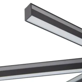 LUCANDE Tjado, Ø70 cm, schwarz, RGBW - Schwarz