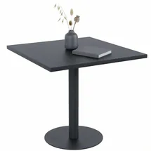 deluke Bistrotisch LENA 70 x 70 x 73 cm Schwarz