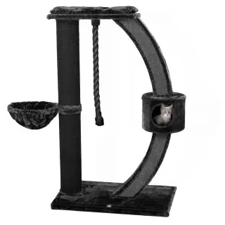 Canadian Cat Company Kratzbaum XXL Granville anthrazit · ca. 157 x 60 x 170 cm - Grau