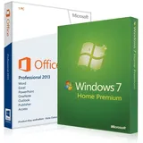 Windows 7 Home Premium + Office 2013 Professional + LizenzschlÅssel