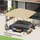 Outsunny Ersatzdach für Pavillon 3 x 3 m 298 x 1 x 298 cm Beige