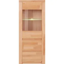 OTTO home Vitrine Burani 60 x 35 x 145 cm Beige