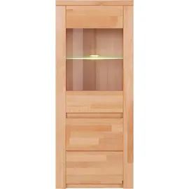 OTTO home Vitrine Burani 60 x 35 x 145 cm Beige