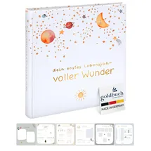 Goldbuch Fotoalbum Babyalbum 30x31 Weltraum 31 x 30 cm,