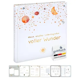 Goldbuch Fotoalbum Babyalbum 30x31 Weltraum 31 x 30 cm,