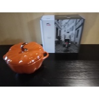 Staub Ceramique Cocotte 12cm 0,5l Zimt Keramik Kürbis