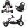 Homcom Go Kart weiß (66x57x104)