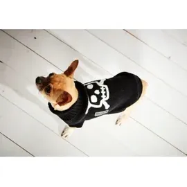 Wolters Strickpullover Totenkopf Schwarz 45 cm