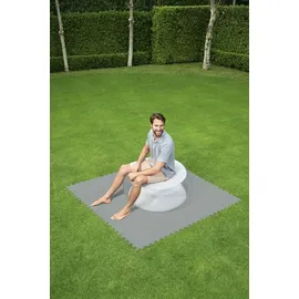 BESTWAY Flowclear Bodenschutzfliesen 50 x 50 cm 9 St.