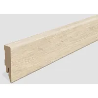 EGGER Sockelleiste Kreideeiche beige L643 | neues kubisches Profil