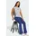 adidas Essentials Small Logo Flared, Leggings - Dark Blue / White - M in Blau DKBLUE/WHITE