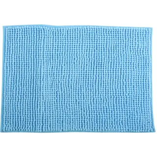 Badteppich Hellblau 60 x 90 cm