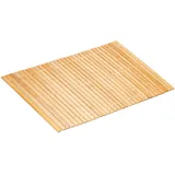 Relaxdays Badvorleger Braun 80 x 50 cm